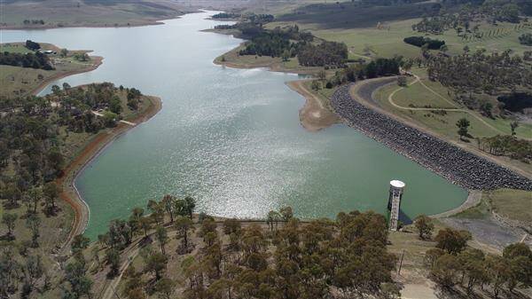 Malpas Dam located south east of Guyra and north of Armidale. Picture from Armidale Regioanl Council