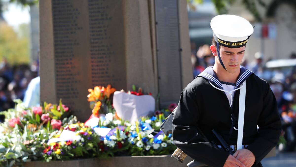 Wagga's 2019 Anzac Day drew thousands of people. Picture: Emma Hillier