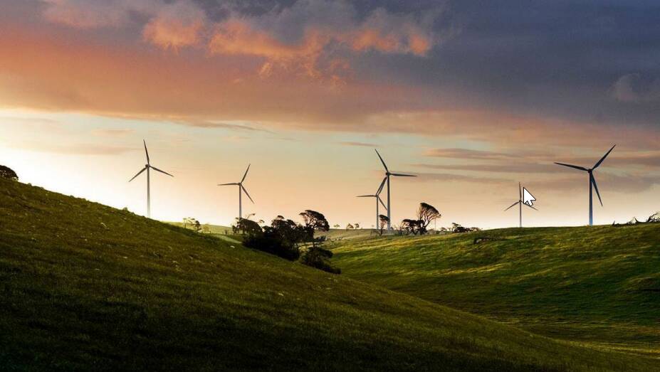 The Winterbourne Wind Farm will cover 22,285 hectares of land in Walcha and Uralla. Picture supplied
