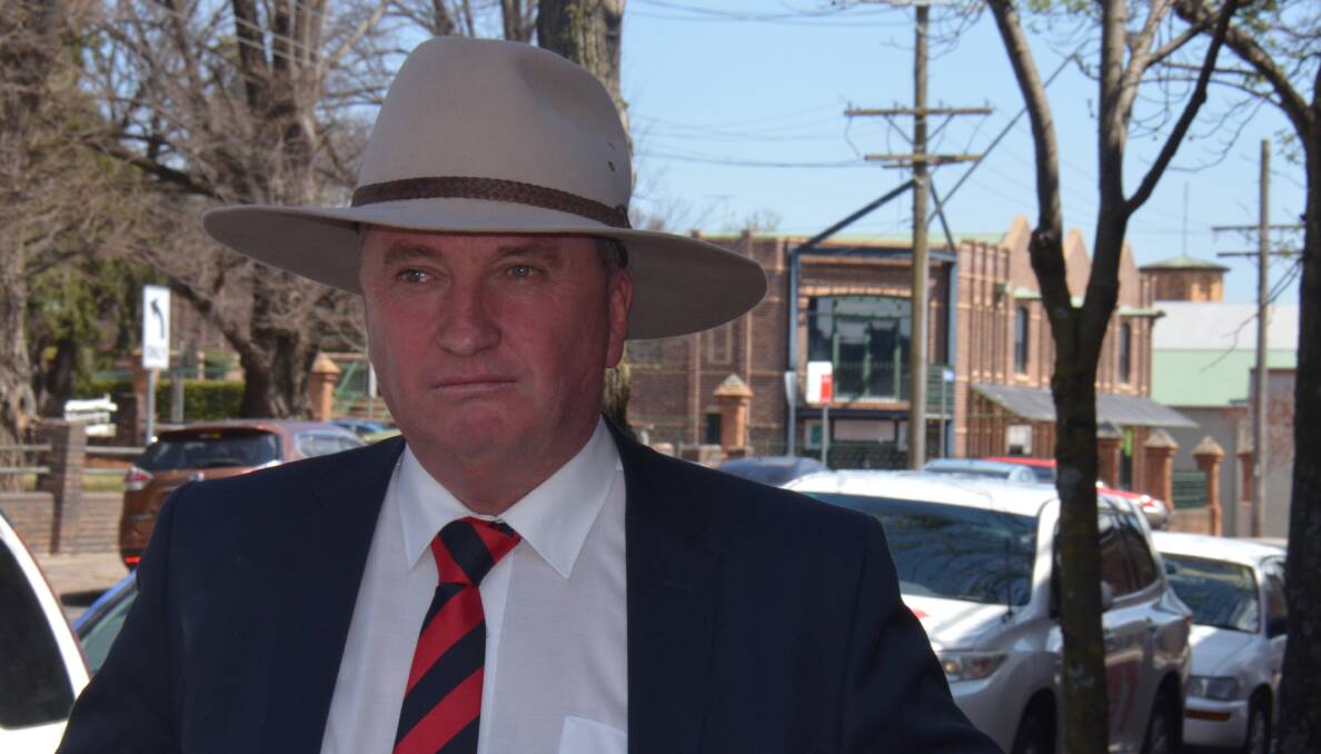 UNCERTAIN TIMES: New England MP Barnaby Joyce is in favour of scaling back the JobKeeper program in September amid fears of federal government debt. 