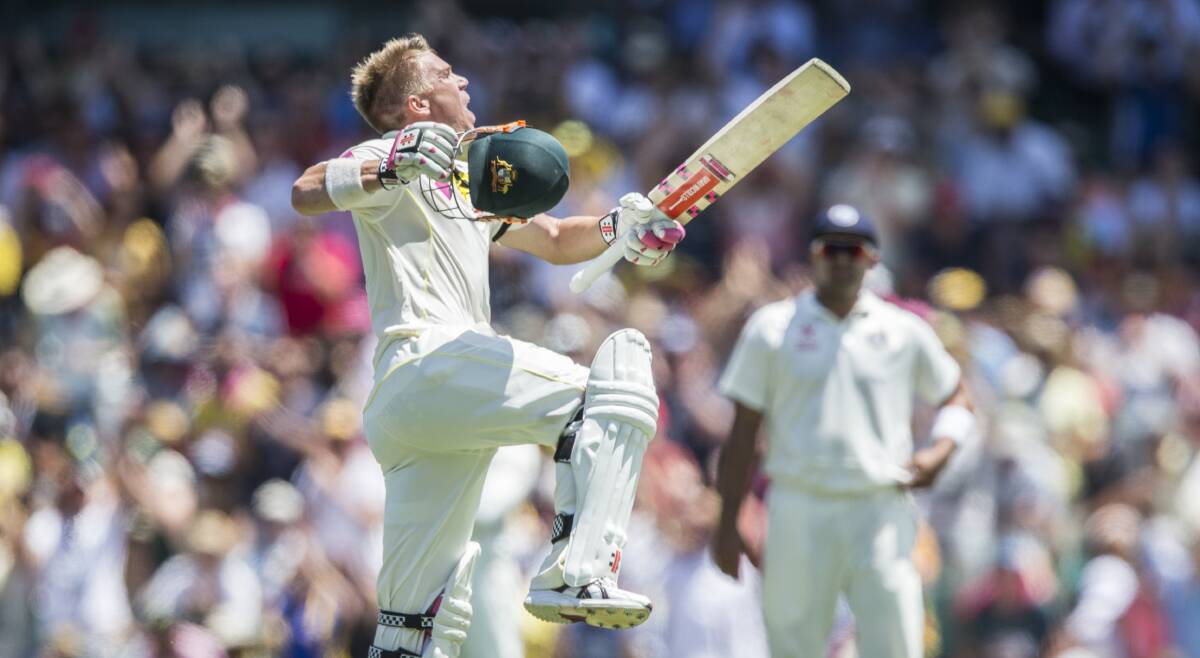 David Warner's illustrious Test career will end in Sydney. Picture by Matt Bedford