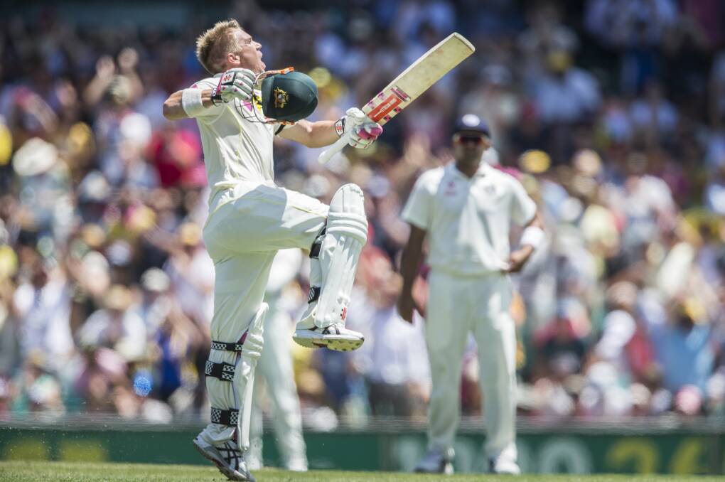 David Warner returns to the SCG for his final Test. Picture by Matt Bedford