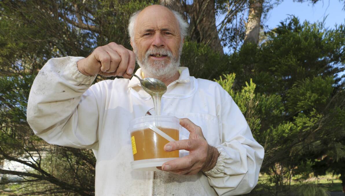 Not So Sweet: Lake Macquarie beekeeper Roger Easton faces losing his honey business. 