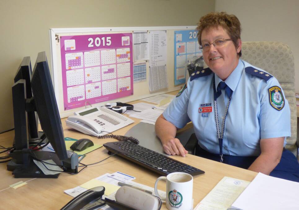 Backing the cause: New England Detective Inspector Ann Joy. Photo: Breanna Chillingworth