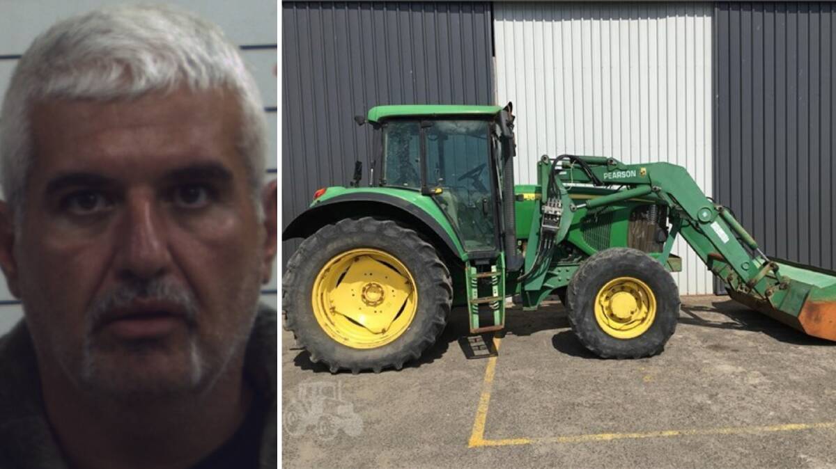 On the run: The search for escaped prisoner Selim Sensoy is continuing. Police suspected he stole a tractor in May after escaping from the Glen Innes prison. Photo: NSW Police