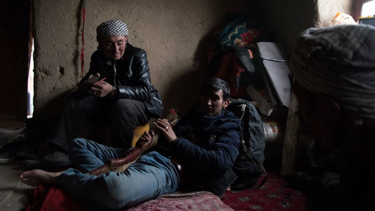 Kalashnikovs - and a vast variety of firearms - are a common site in Afghanistan. Pic: Marta Pascual Juanola.
