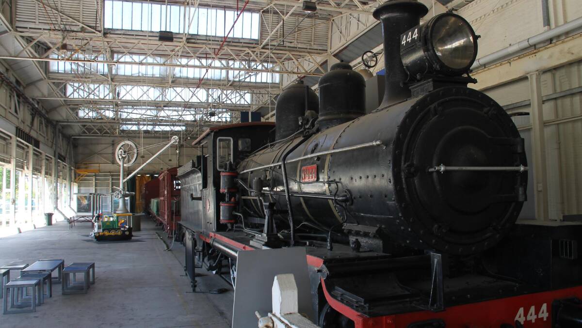 The Workshops Rail Museum … features some beautiful restoration work. 
