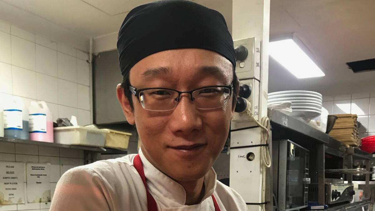 Andy Yang … meat quality is central to the head chef at Sydney’s Palace Hotel. 