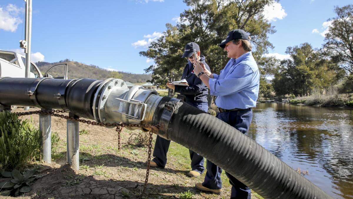 A pilot program to test the new systems and processes for the 30 new NRAR recruits has begun this week with Armidale water users. Photo: NRAR