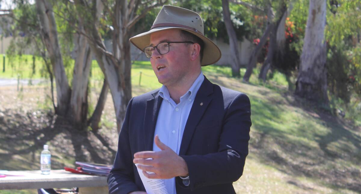 'NO NEED FOR THEM': Agriculture Minister and Northern Tablelands MP Adam Marshall is calling for the zombie PELs to be relinquished.