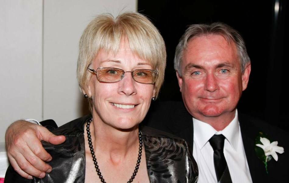 Victims: Carol and Michael Clancy were killed when flight MH17 was shot down in 2014.