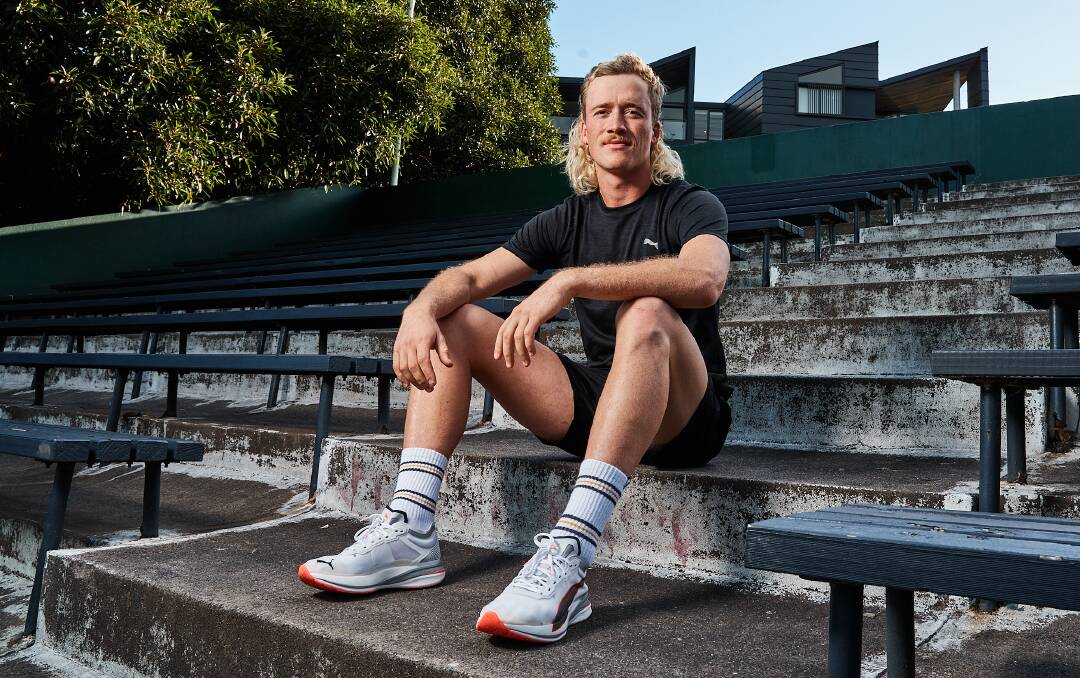 ON A MISSION: Nedd Brockmann got our attention when he ran 50 marathons in 50 days, now he's planning to run 100km a day for 40 days. Picture: SUPPLIED