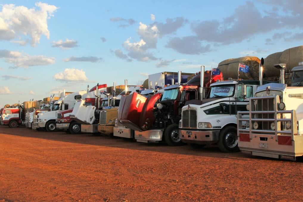 GAINING SPEED: More trucks and more hay donations are needed to meet the demand for the Burrumbuttock Hay Run to Armidale on Australia Day.