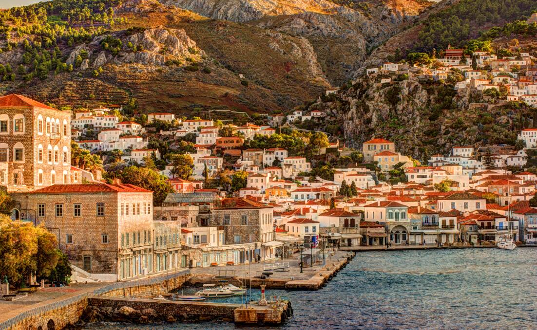 Greek islands like Hydra have nourished romantic mythology for millennia. Picture: Shutterstock