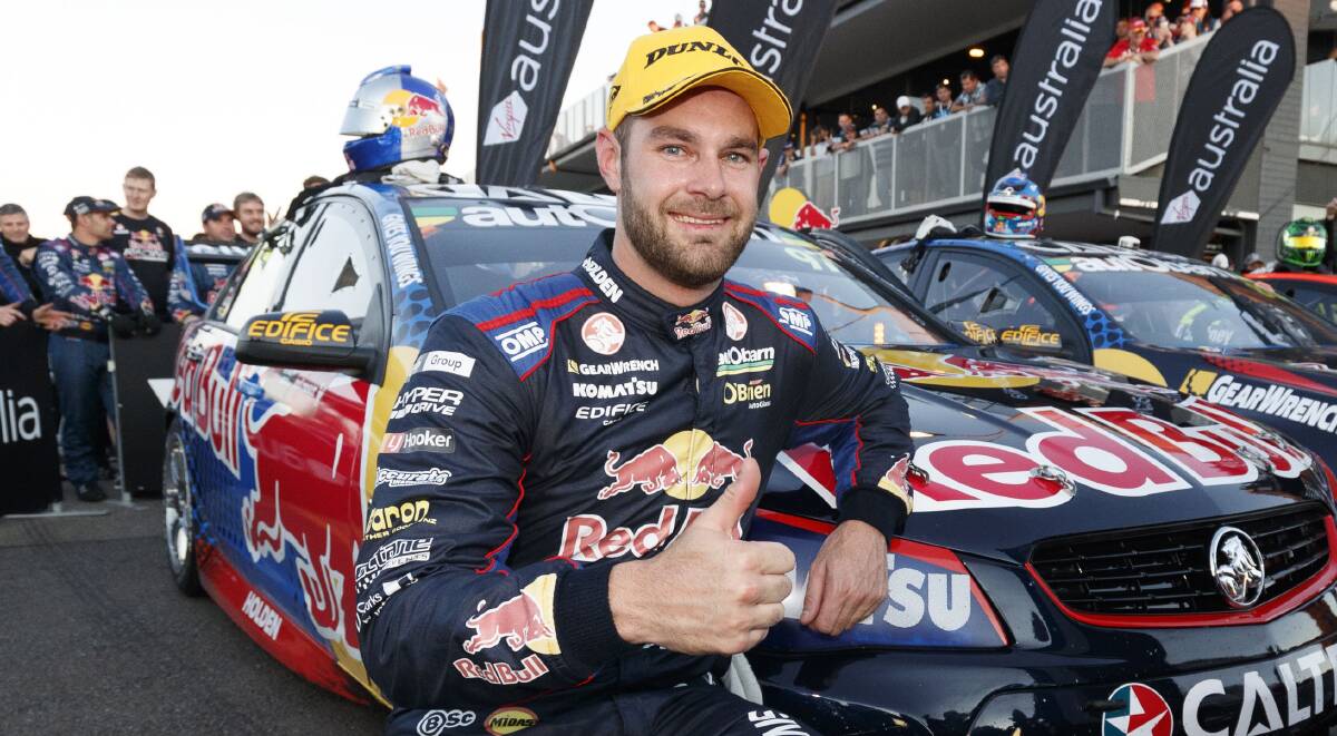 Shane Van Gisbergen during the Sydney SuperSprint in 2016 talks about taking a fast lap around Mount Panorama. Photo: supplied