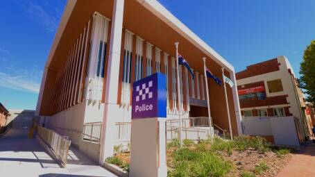 ARREST: The 35-year-old's outstanding arrest warrants for domestic violence and property offences were executed at the station. Photo: Jacinta Dickins