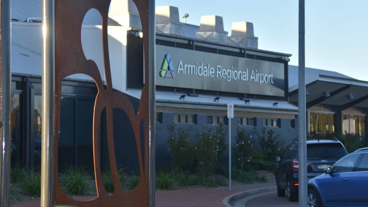 NEW CLINIC: A drive-through clinic has been established at Armidale Regional Airport Business Park by Laverty Pathology. Photo: File