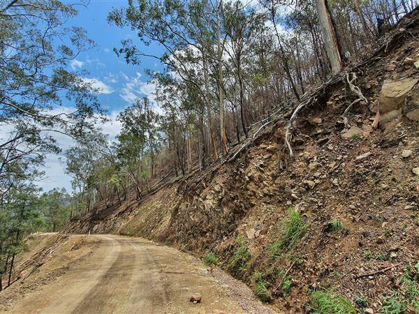 Kempsey Road is looking better than six months ago but it can still be unstable following wet weather according to Armidale Regional Council