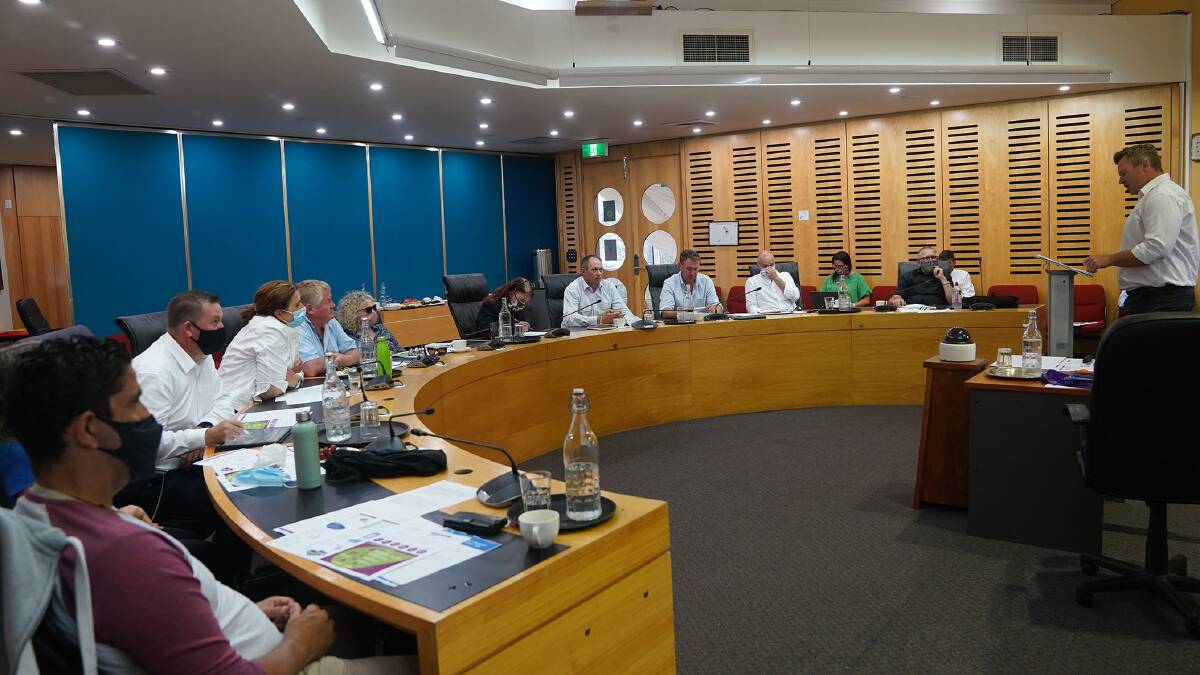 MIX OF OLD AND NEW: The newly elected Armidale Council in workshops during the first week of January, 2022. Picture: suppied.