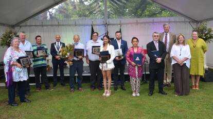 Armidale's new Australian citizens and Australia Day Award recipients for 2022