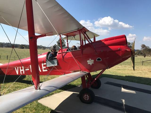 This Gipsy Moth which was first flown in Australia in 1925 will be on show at Wings over Walcha this weekend. It is Australia's oldest registered aircraft and the second oldest Gipsy Moth in the world still flying.
