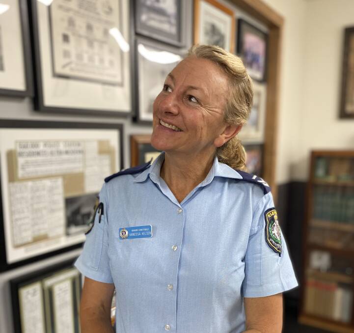 TIME FOR A SEA CHANGE: Senior Constable Vanessa Kelson will be moving to Lawrence this month. Photo: supplied.