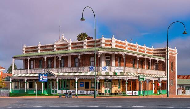 CHANGE OF HANDS: The Thunderbolts Inn in Uralla also known as 'the bottom pub' to locals. Photo supplied.