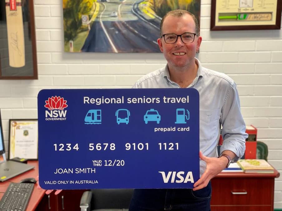 Northern Tablelands MP Adam Marshall is urging the regions senior citizens to apply for their new $250 Regional Seniors Travel Cards later this month.