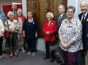 THE CREAM OF THE CROP: Some of Armidale's esteemed Order of Australia recipients Sue Metcalfe OAM, Dr John Atchison OAM, Ruth Blanch OAM, Laurie Pulley OAM, Helen Garske OAM, Maria Hitchcock OAM, the late Thelma McCarthy AM, Prof. Ross Thomas AM, Margaret Kennedy OAM, Dr Wal Whalley AM, Max Browning OAM at the unveiling of the Honour Board on March 22. Picture: supplied.