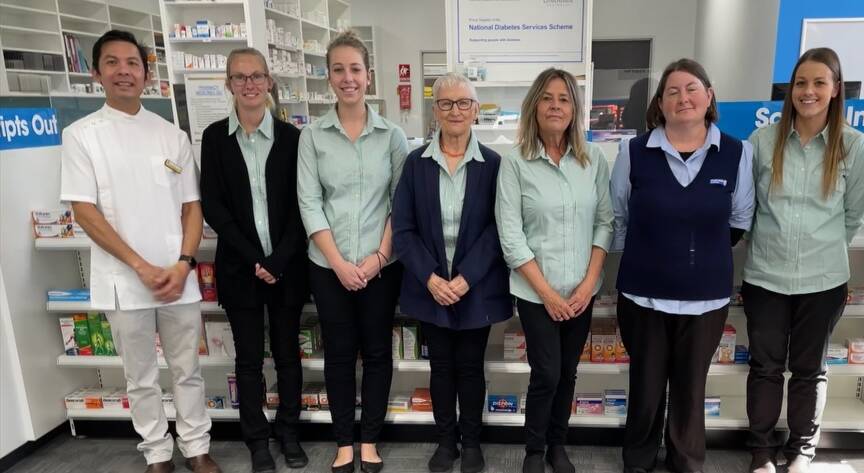 Guyra pharmacist Vu Nguyen (left) with his team will start to administer AstraZeneca from July 23