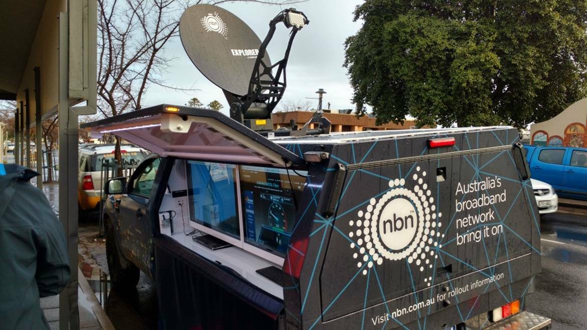 Walcha and Uralla residents will get a real-life experience of the benefits of the nbn SkyMuster™ satellite service via the Sky Muster truck next Wednesday.