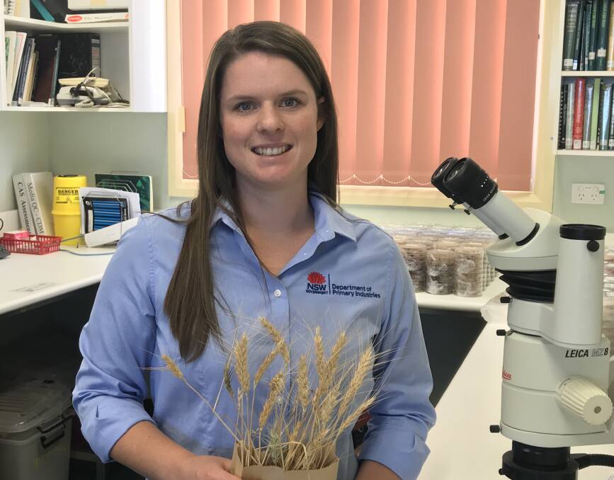Toni Petronaitis is passionate about the agricultural industry and finding ways to stop cereal pathogens