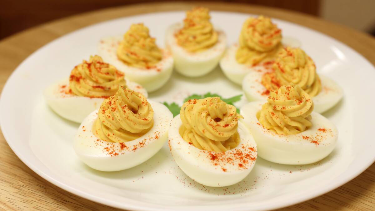 Devilled eggs, so simple.