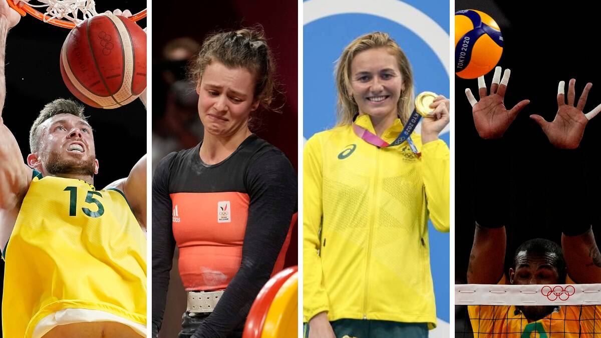 Basketball, weightlifting, swimming and volleyball - how much attention did you pay? Photo: AAP Photos