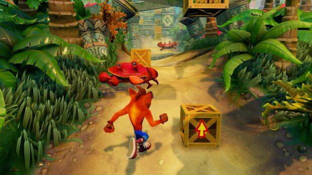 The original Crash Bandicoot has never looked so good, but it plays the same for better and worse. 
