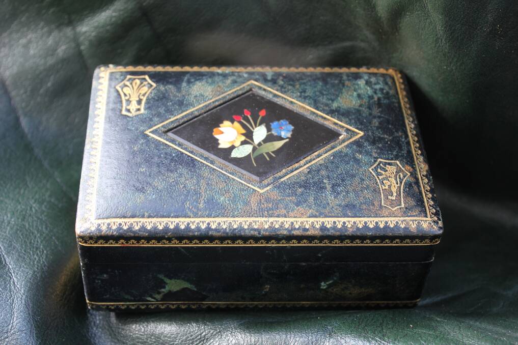UNUSUAL: This Pietra Dura box would be perfect to store jewellery. 