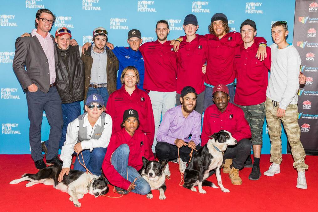 Red carpet: The Backtrack team were soaking up the occasion at the Sydney Film Festival last month as Backtrack Boys took out the coveted Audience Award. 