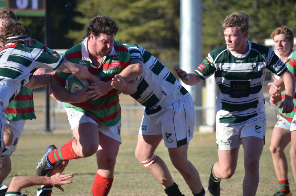 CHANGES: A number of clubs in the New England Rugby competition source players from UNE. Photo: The Armidale Express