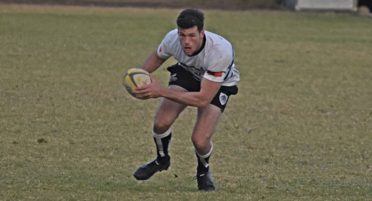 DOUBLING UP: Magpies winger Dylan Cross grabbed a pair of tries in Tamworth's final round win over the Blues.