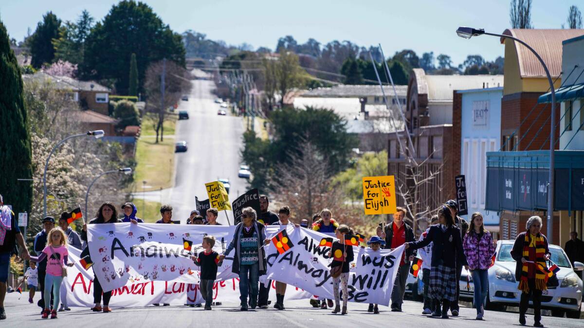 CULTURE: The street march has previously been part of A Day in the Dale, which will still be held in September, while the march is held on July 7 during NAIDOC Week. Picture: Madeline Link, file.