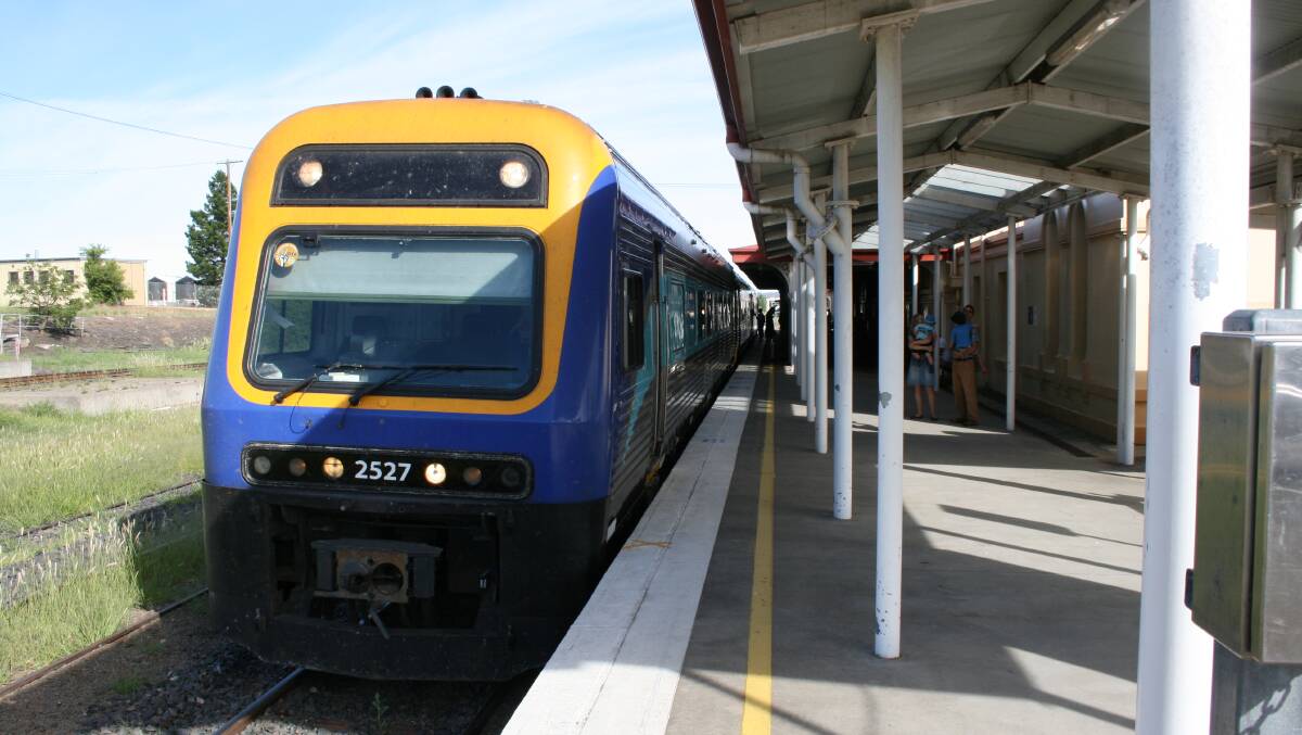 The Xplorer service returns trains to Armidale.