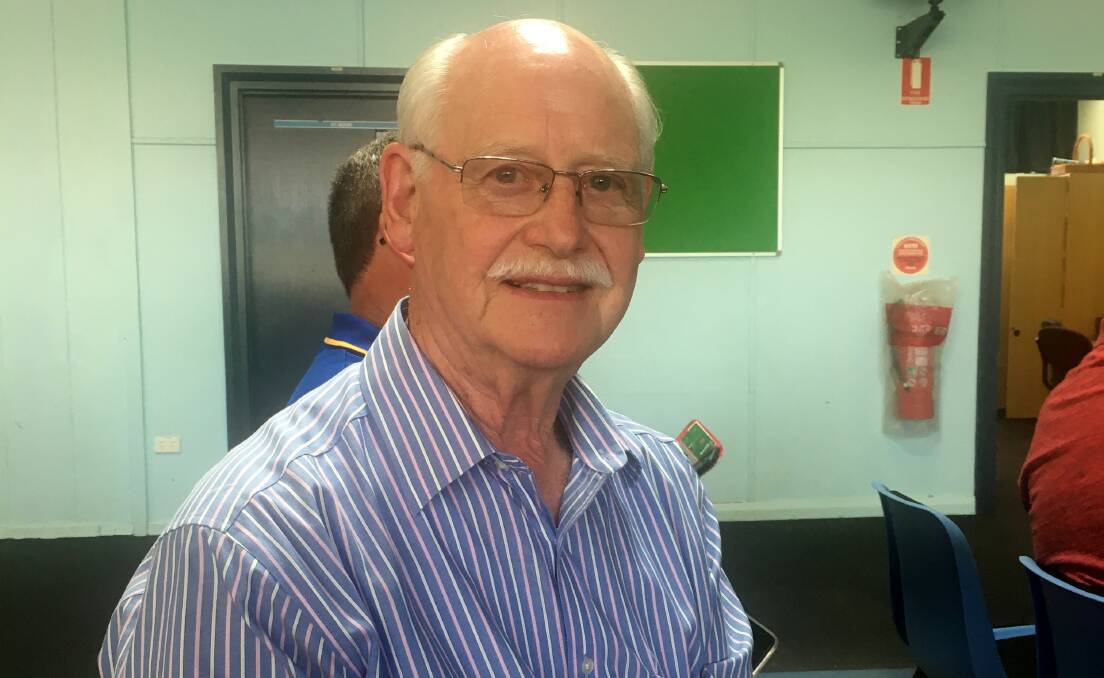 PRESIDENT: Hugh Beattie was inducted as president of the Rotary Club of Armidale. Picture: SUPPLIED