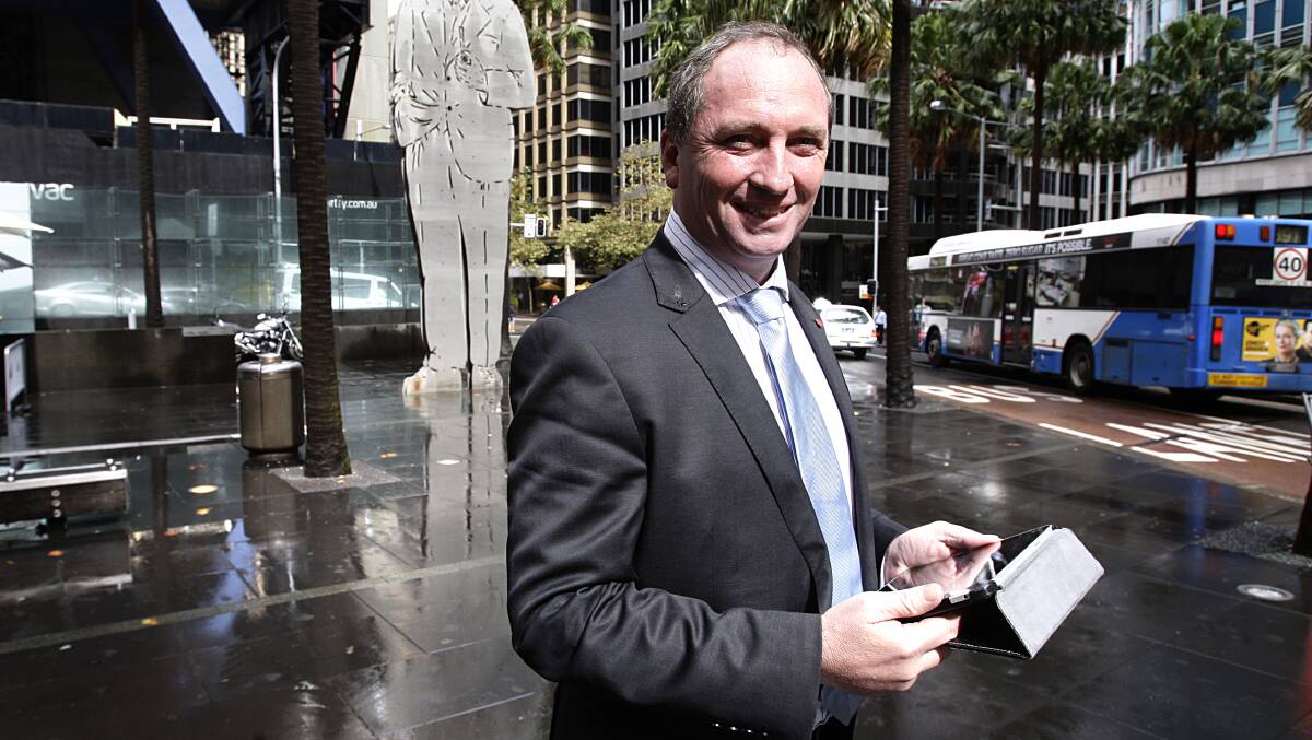 Barnaby Joyce has five tips to keep your personal information safe online