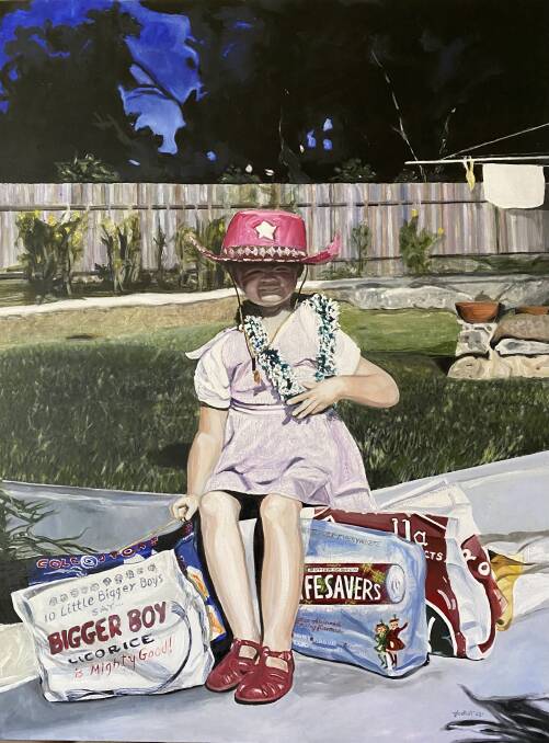 Armidale artist strikes gold at Royal Easter Show after 22 year painting lapse