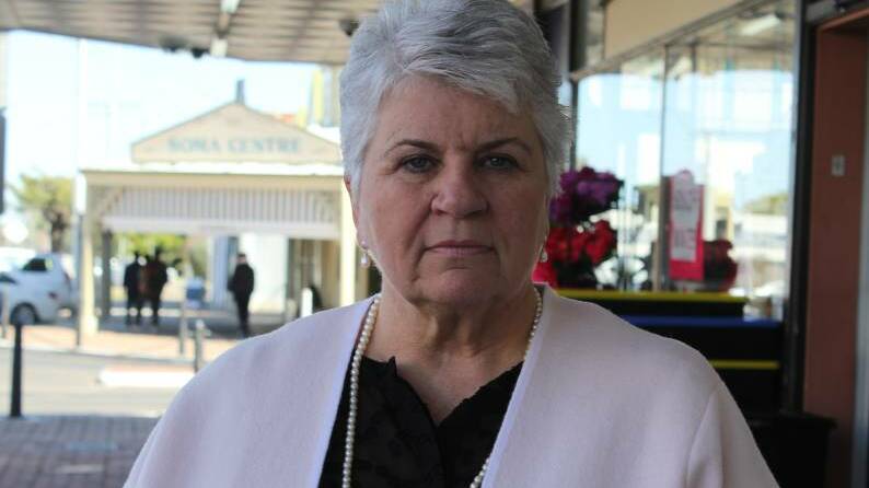 Former mayor, and Westpac customer, Katrina Humphries, was angered by the bank's decision to close the Moree branch. Picture file.