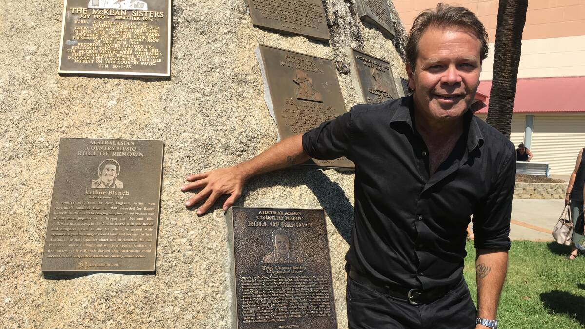 Troy Cassar-Daley was inducted into the Country Music Roll of Renown in 2017. Picture: Laurie Bullock