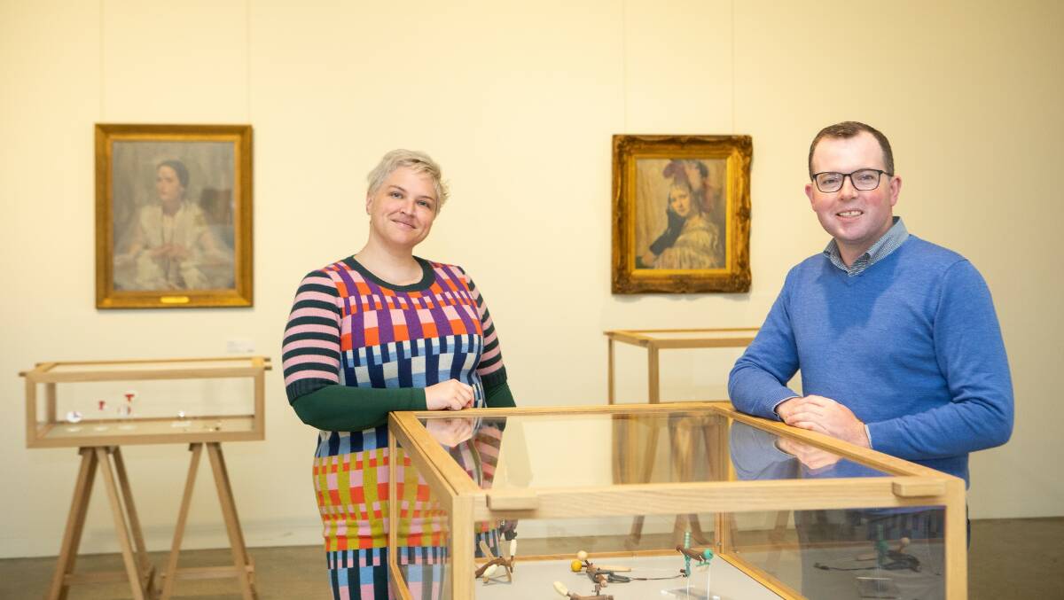 New England Regional Art Museum Director Rachael Parsons and Northern Tablelands MP Adam Marshall discuss the funding windfall.