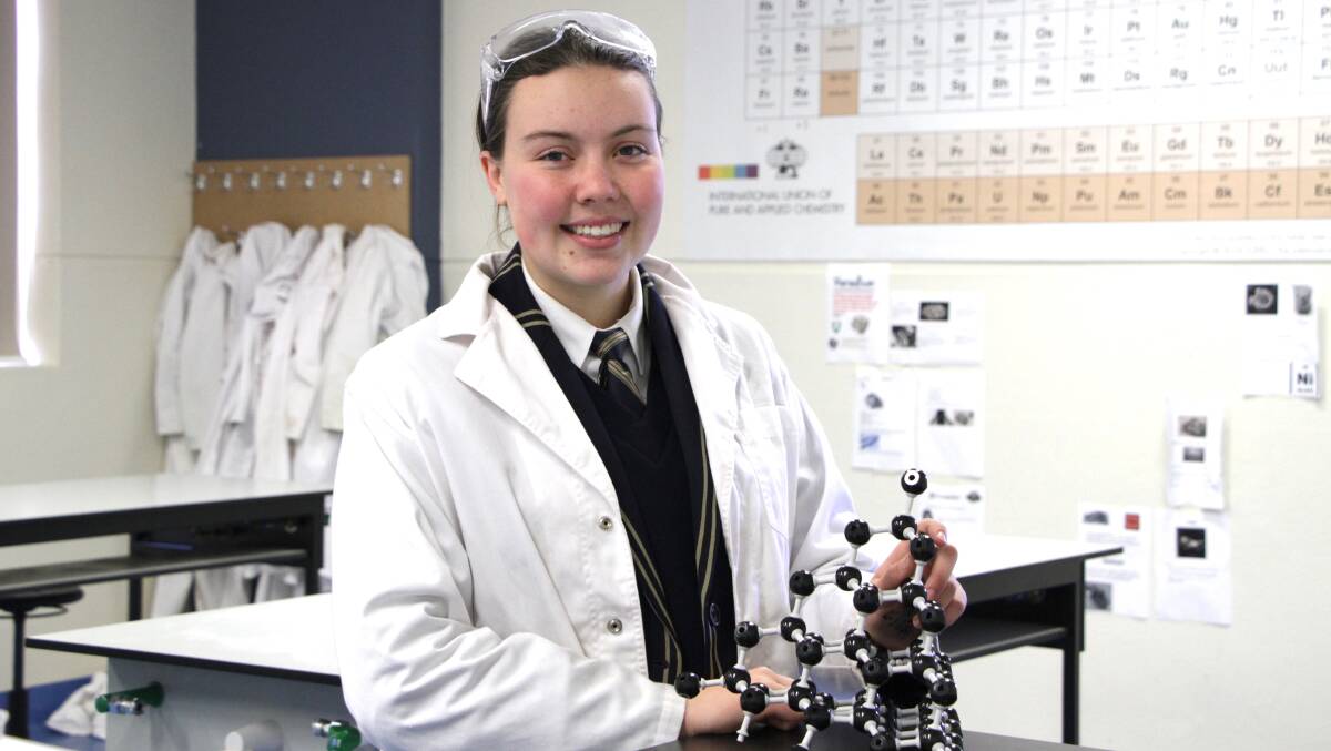 Lucy Ball has been selected to attend the National Youth Science Forum at ANU in January