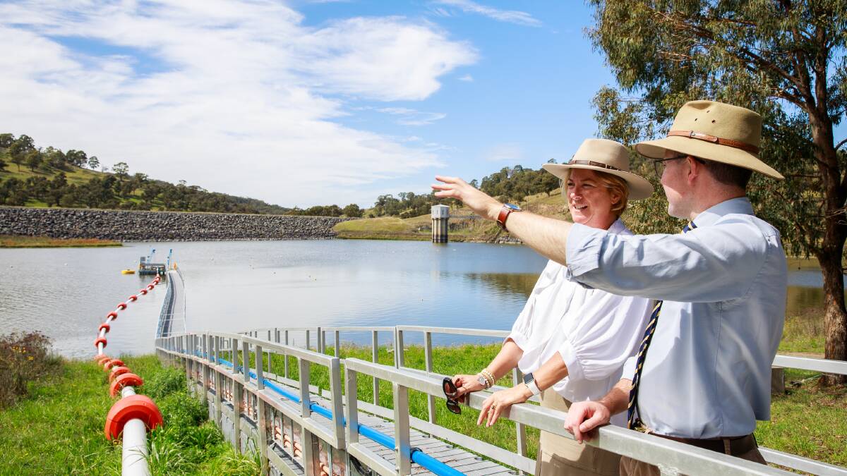 Malpas Dam wall will be the legacy from the worst drought in memory: Marshall