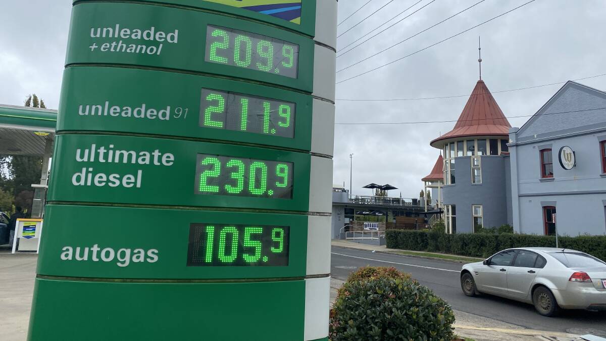 Petrol prices in Armidale this week are tipped to remain where they are for the time being. Pictures: Laurie Bullock